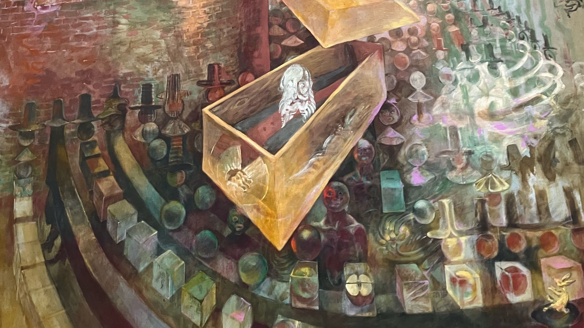 El mural que “retrató” la decadencia del Siglo XX